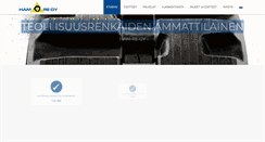 Desktop Screenshot of hamre.fi